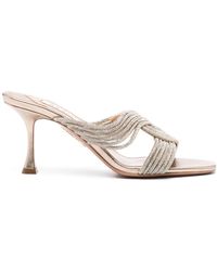 Aquazzura - Gatsby 75Mm Mules - Lyst