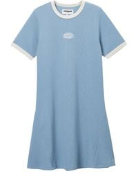 Chocoolate - Vestido estilo camiseta en contraste - Lyst