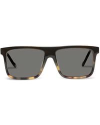 Le Specs - Sonnenbrille Mit Eckigem Gestell - Lyst