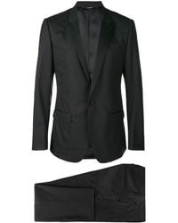 Dolce & Gabbana Three-piece Formal Suit - Black