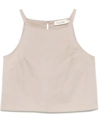 MOUTAKI - Stretch-Cotton Tank Top - Lyst