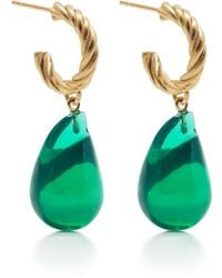 Completedworks - Gem-Embellished Hoop Earrings - Lyst