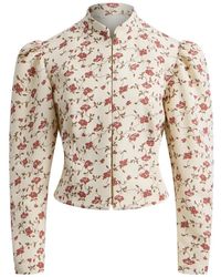 12 STOREEZ - Nastenka Floral-Print Jacket - Lyst