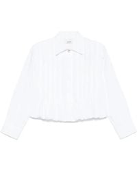 Sandro - Katoenen Blouse - Lyst