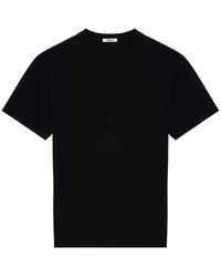 Tekla - T-Shirt Girocollo Manica Lunga - Lyst