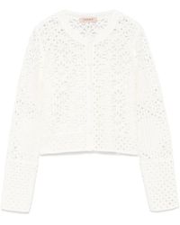 Twinset - Cárdigan de punto flojo - Lyst