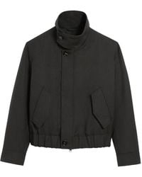 Ami Paris - Cropped Wool Jacket - Lyst