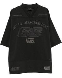 Vans - T-Shirt En Résille À Patch Logo - Lyst