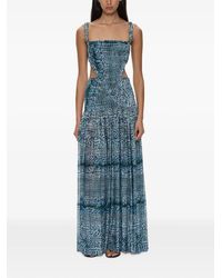 Christopher Esber - Orion Cut-Out Ruched Maxi Dress - Lyst