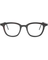 Lindberg - Brille Mit Eckigem Gestell - Lyst