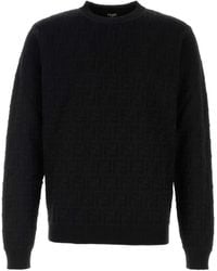 Fendi - Jersey con motivo FF - Lyst