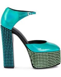 Giuseppe Zanotti - Zapatos Bebe Strass con tacón de 150 mm - Lyst