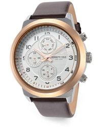 Kenneth Cole - Montre À Cadrans Multiples Mm - Lyst