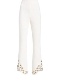 Cinq À Sept - Tumbling Broek Met Bloemenprint En Split - Lyst