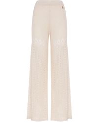 Akep - レースインサート ニットパンツ - Lyst