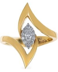 YEPREM - 18K And Strada Diamond Ring - Lyst