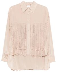 Alysi - Fringed Shirt - Lyst