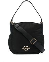 Love Moschino - Heart Logo-Plaque Tote Bag - Lyst