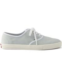 Prada - Sneakers Con Punta Tonda - Lyst