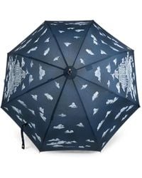 Moschino - Cloud-Print Umbrella - Lyst