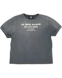 HTC - Garment-Dyed Logo-Print T-Shirt - Lyst