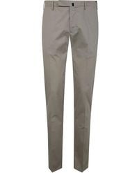Incotex - Logo-Patch Trousers - Lyst