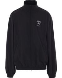 Balenciaga - Chaqueta de chándal Automobili Lamborghini con logo bordado - Lyst