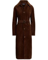 Polo Ralph Lauren - Suede Coat - Lyst