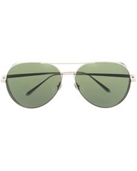 Linda Farrow - Getönte Pilotenbrille - Lyst