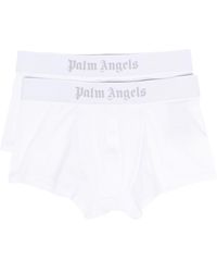 Palm Angels - Two-pack Logo-waistband Boxers - Lyst
