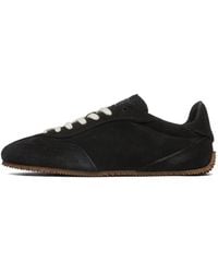 Axel Arigato - Premium Suede Sneakers With Flat Laces - Lyst