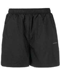 Soulland - Mateo Logo-Print Swim Shorts - Lyst
