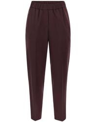 Peserico - Punto Luce Tapered Trousers - Lyst
