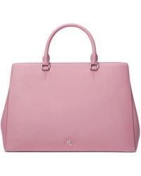 Ralph Lauren - Leather Tote Bag - Lyst