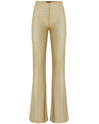 Missoni - Knitted Flared Pants - Lyst