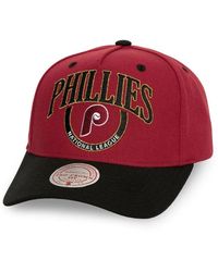 Mitchell & Ness - Philies-Embroidered Baseball Cap - Lyst