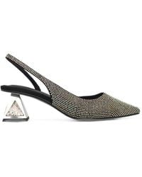 Kat Maconie - Crystal-Embellished Slingback Pumps - Lyst