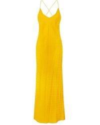 Roberto Cavalli - Snake Monogram Dress - Lyst