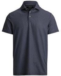 Ralph Lauren - Short-Sleeve Patterned Polo Shirt - Lyst
