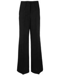 Givenchy - High-Waisted Flare-Leg Trousers - Lyst
