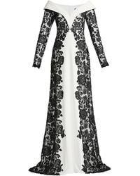 sachin and babi light blue dress ZURINA LOW BACK MAXI DRESS - EMERALD main image 1