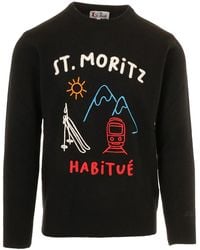 MC2 Saint Barth - Embroidered Sweater - Lyst