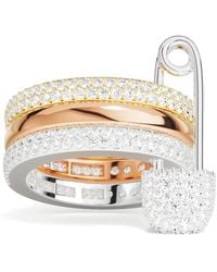 Apm Monaco - Morse Ring Mit Sicherheitsnadel - Lyst