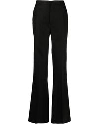 Tagliatore - High-waisted Flared Trousers - Lyst
