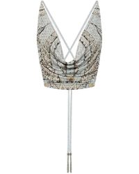 CAMILLA - Cowl-Neck Jersey Top - Lyst