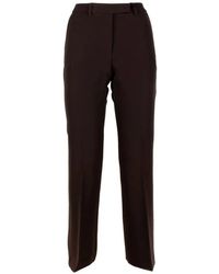 Seventy - Pressed-Crease Tailored Trousers - Lyst