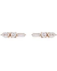 Dana Rebecca - 14Kt Alexa Jordyn Diamond Earrings - Lyst