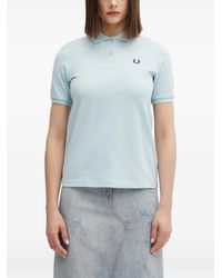 Fred Perry - Logo-Detail Polo Top - Lyst