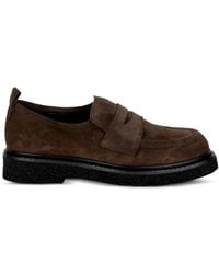 Guglielmo Rotta - Suede Slip-On Loafers - Lyst
