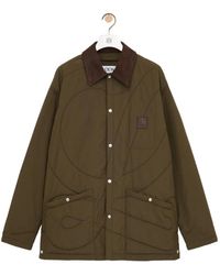 Loewe - Doudoune À Patch Logo - Lyst